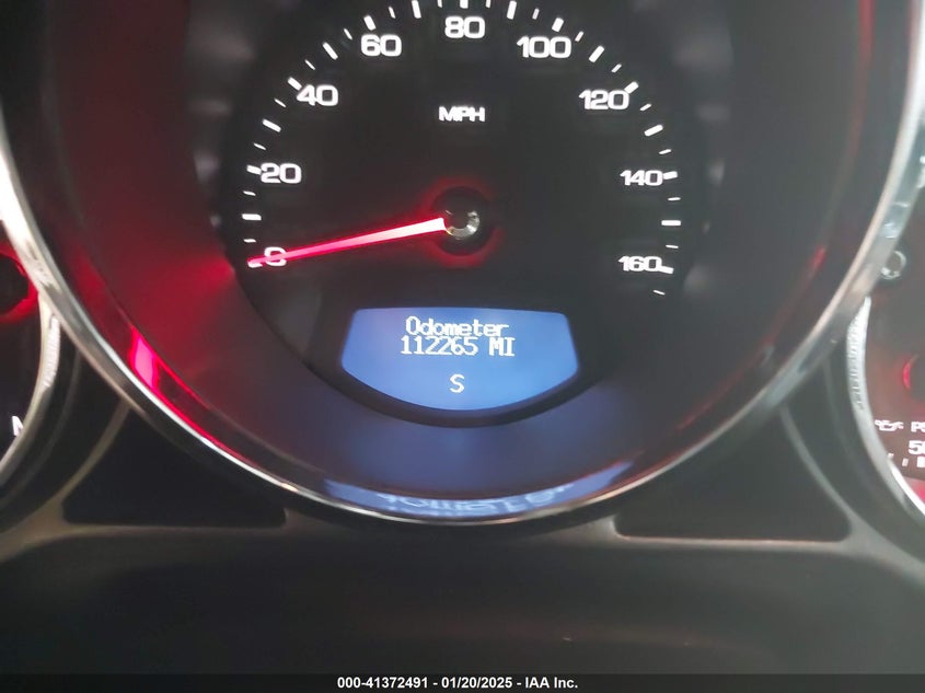 2013 CADILLAC CTS VIN: 1G6DG5E52D0137593