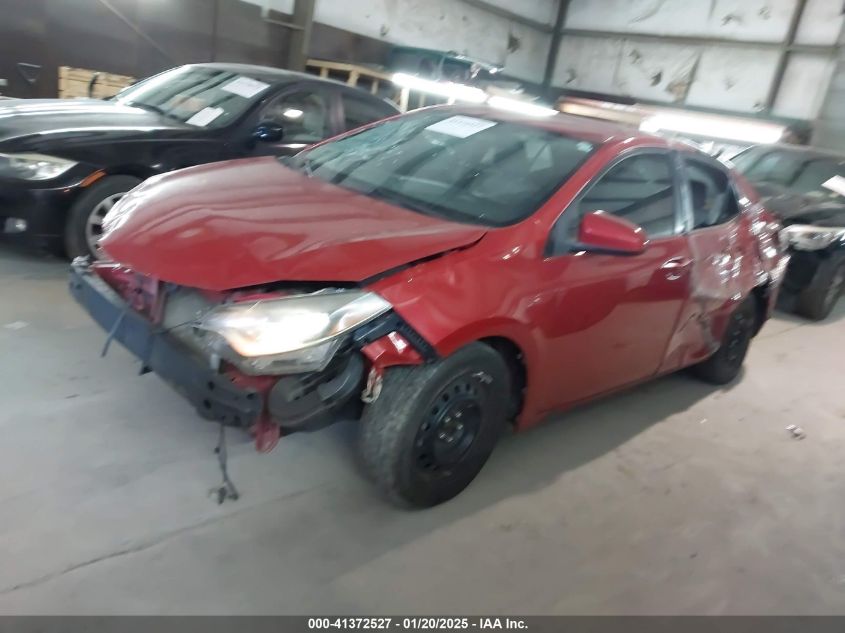 VIN 2T1BURHE0GC599578 2016 TOYOTA COROLLA no.2