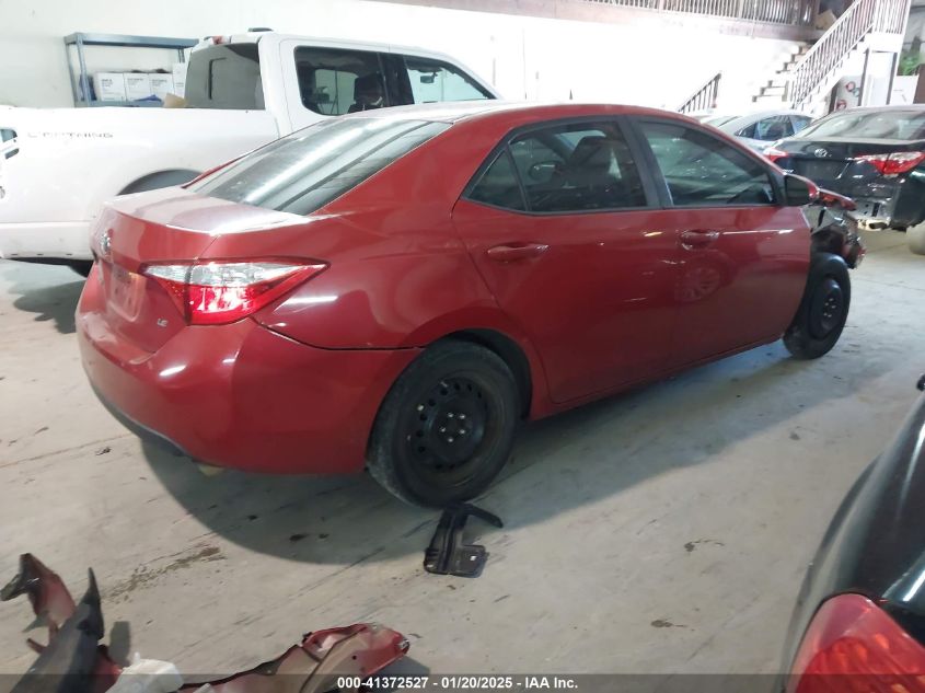 VIN 2T1BURHE0GC599578 2016 TOYOTA COROLLA no.4