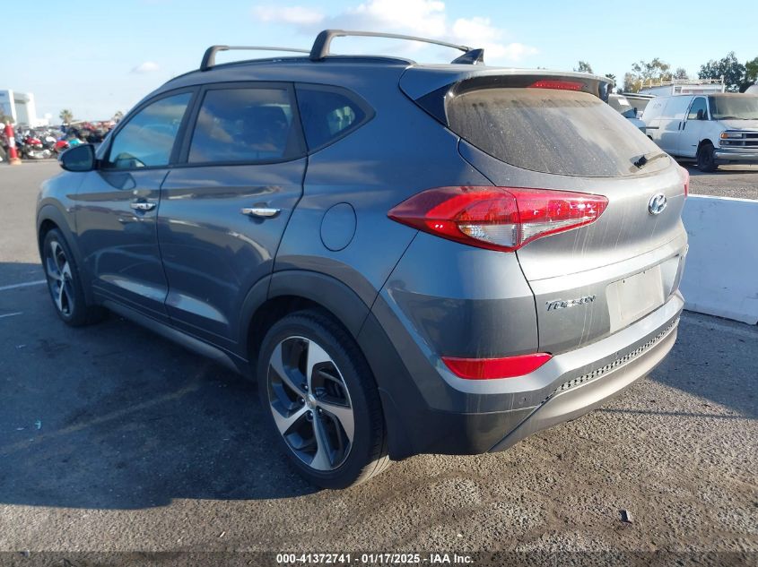 VIN KM8J33A22GU231784 2016 Hyundai Tucson, Limited no.3