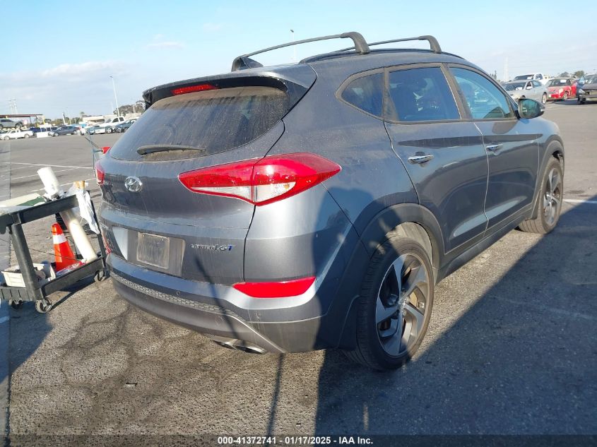 VIN KM8J33A22GU231784 2016 Hyundai Tucson, Limited no.4