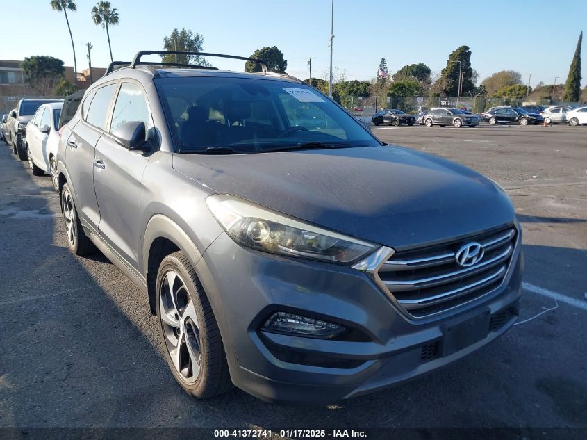 VIN KM8J33A22GU231784 2016 Hyundai Tucson, Limited no.6