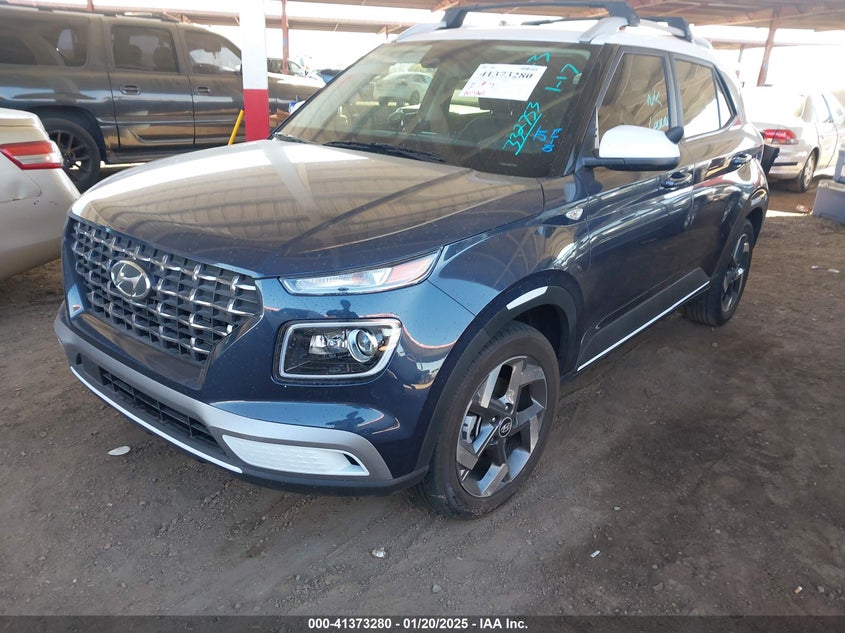Vin: kmhrc8a39ru332753, lot: 41863753, hyundai venue limited 20242