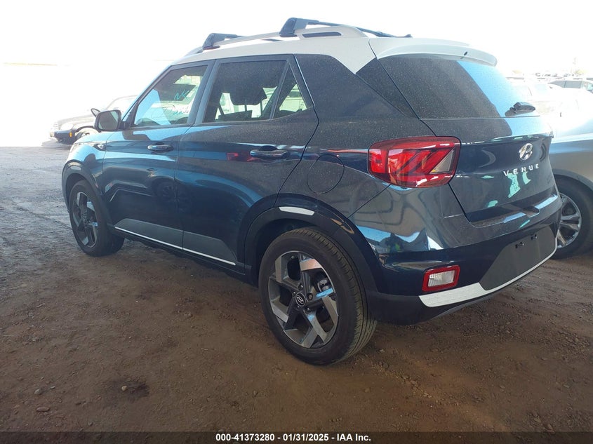 Vin: kmhrc8a39ru332753, lot: 41863753, hyundai venue limited 20243