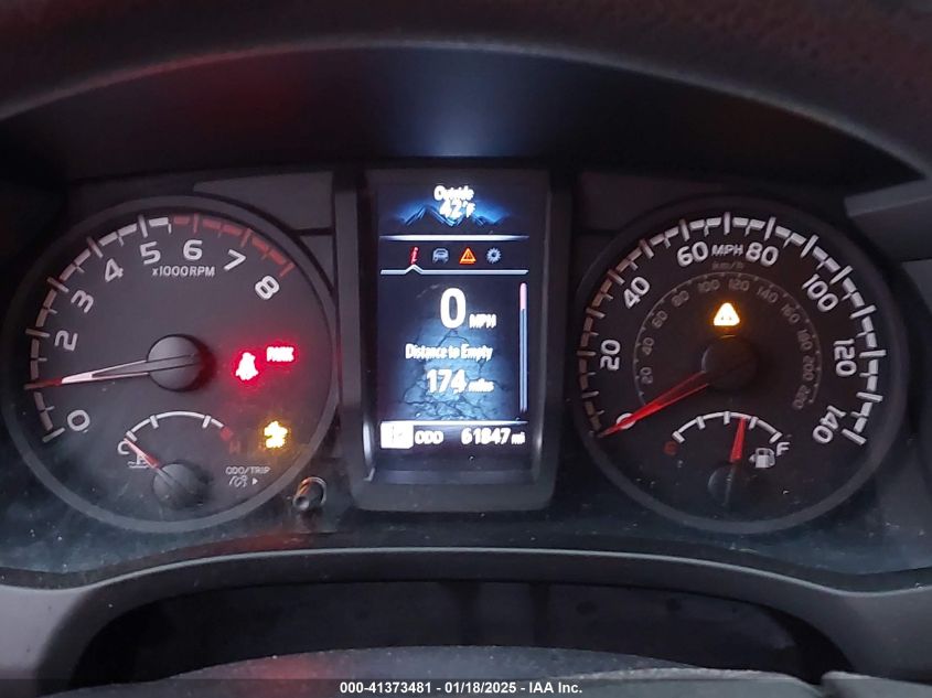 2018 Toyota Tacoma Sr VIN: 5TFAX5GN4JX128510 Lot: 41373481