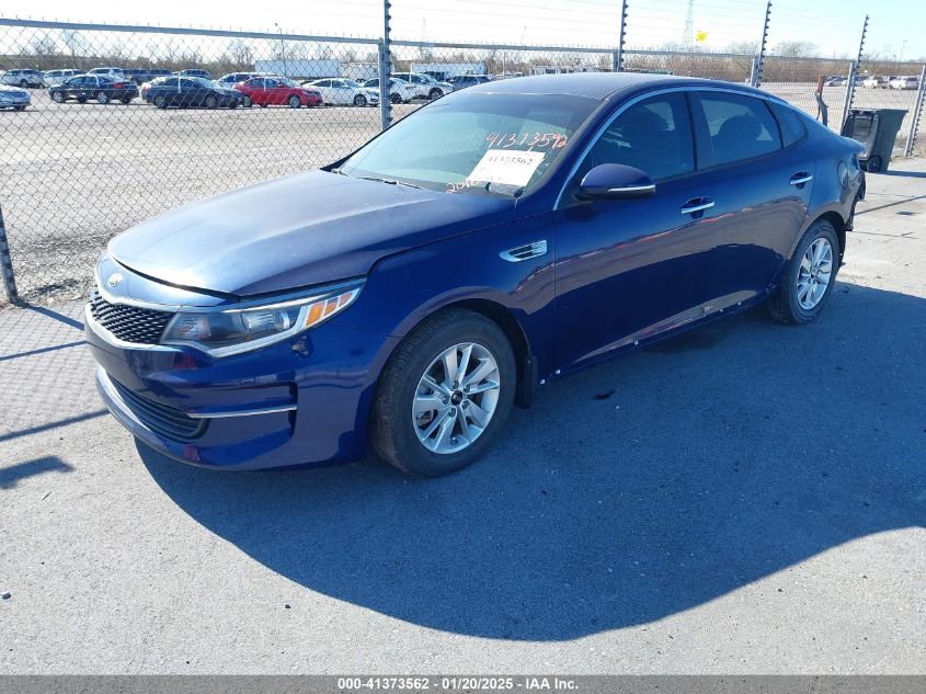 VIN 5XXGT4L37GG115822 2016 KIA OPTIMA no.2