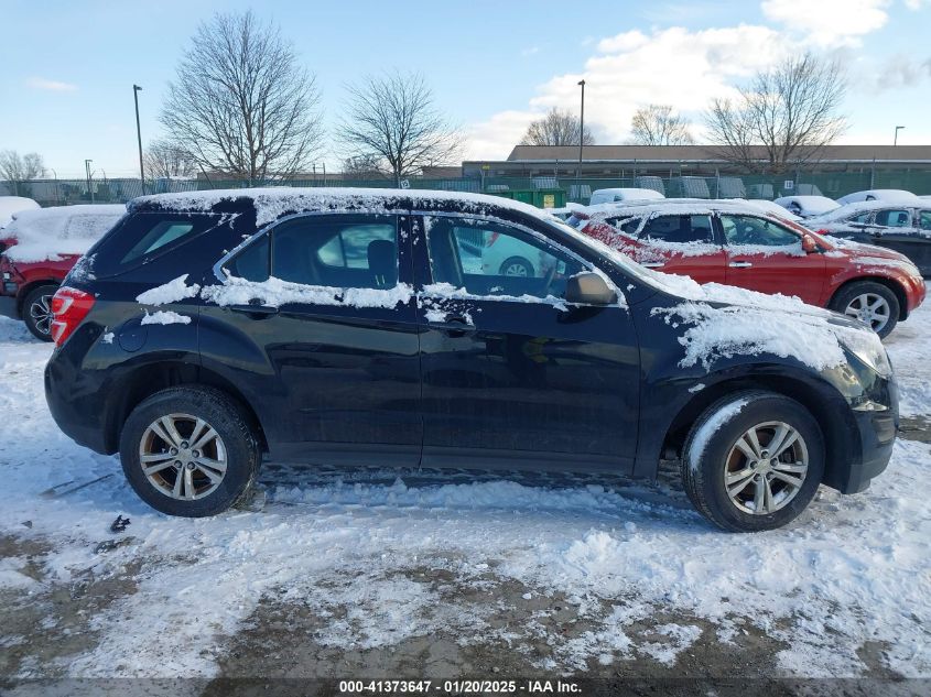 2016 CHEVROLET EQUINOX LS - 2GNFLEEK2G6131111