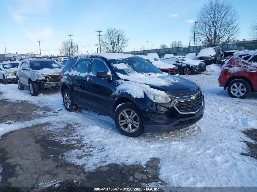 2016 CHEVROLET EQUINOX LS - 2GNFLEEK2G6131111