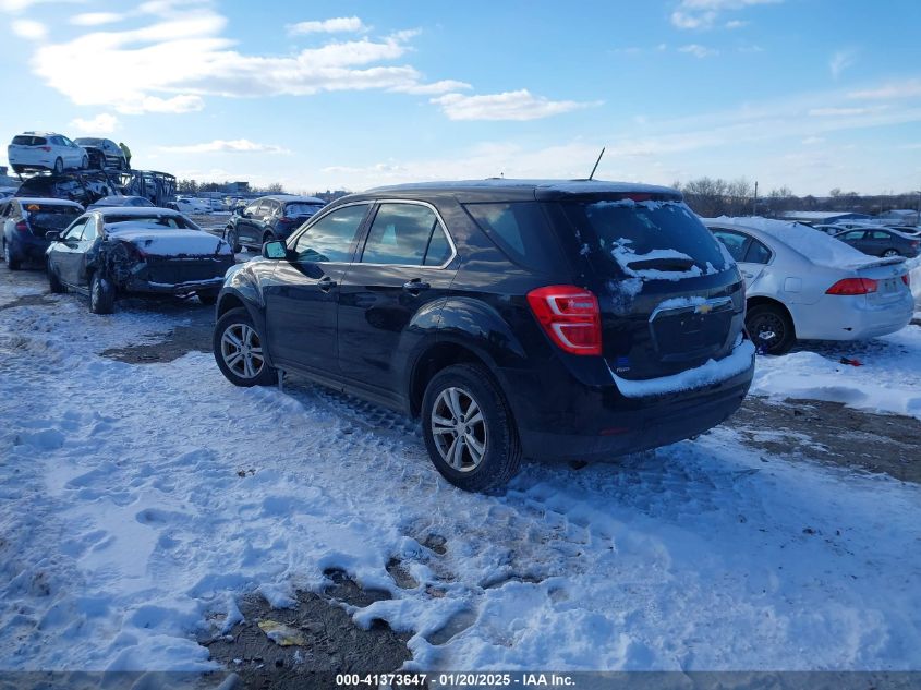 2016 CHEVROLET EQUINOX LS - 2GNFLEEK2G6131111