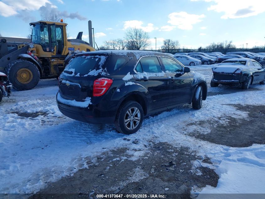 2016 CHEVROLET EQUINOX LS - 2GNFLEEK2G6131111