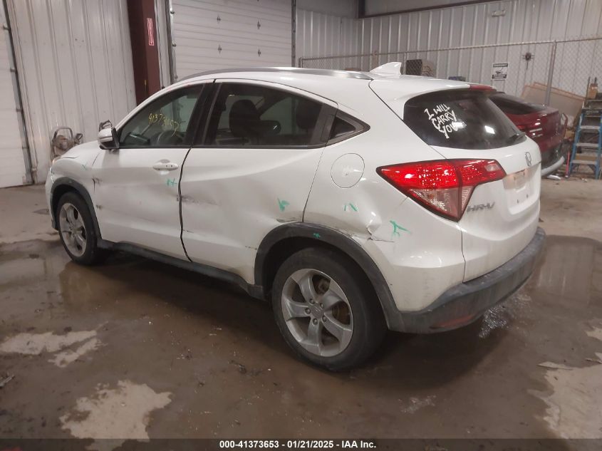 VIN 3CZRU6H74GM735386 2016 Honda HR-V, Ex-L no.3