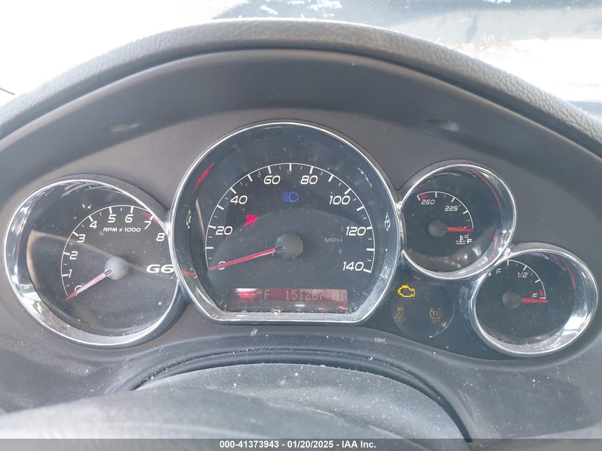 2010 PONTIAC G6 VIN: 1G2ZA5E07A4151104