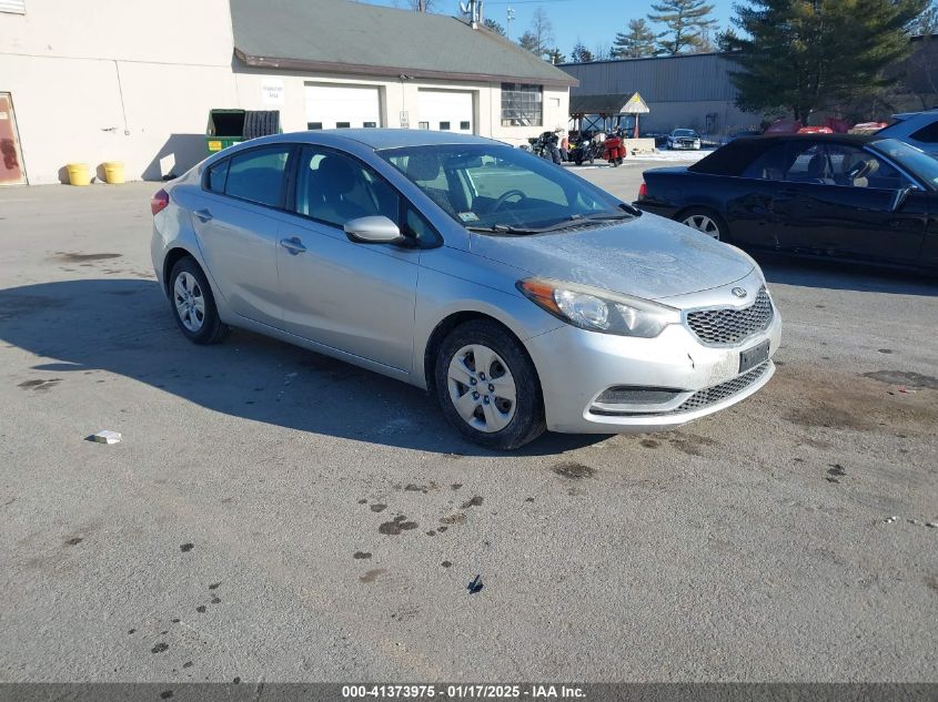 VIN KNAFK4A65E5056831 2014 KIA Forte, LX no.1