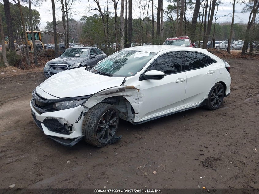 2017 HONDA CIVIC VIN: SHHFK7H45HU230195
