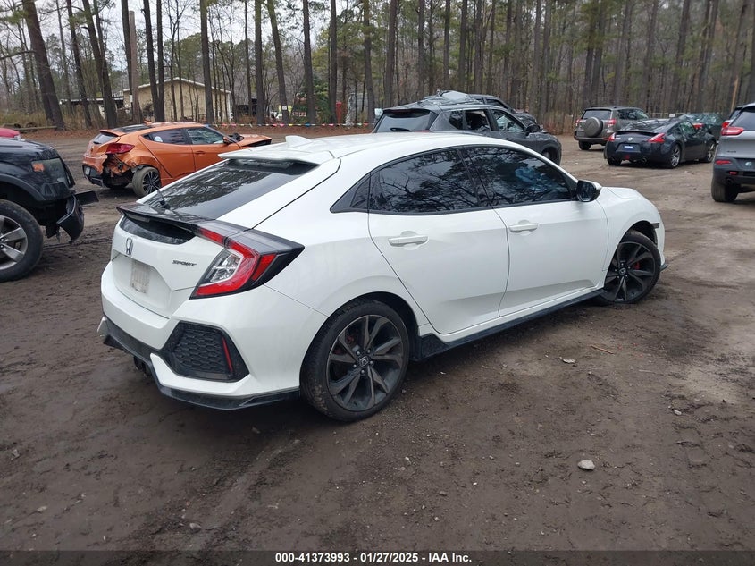 2017 HONDA CIVIC VIN: SHHFK7H45HU230195