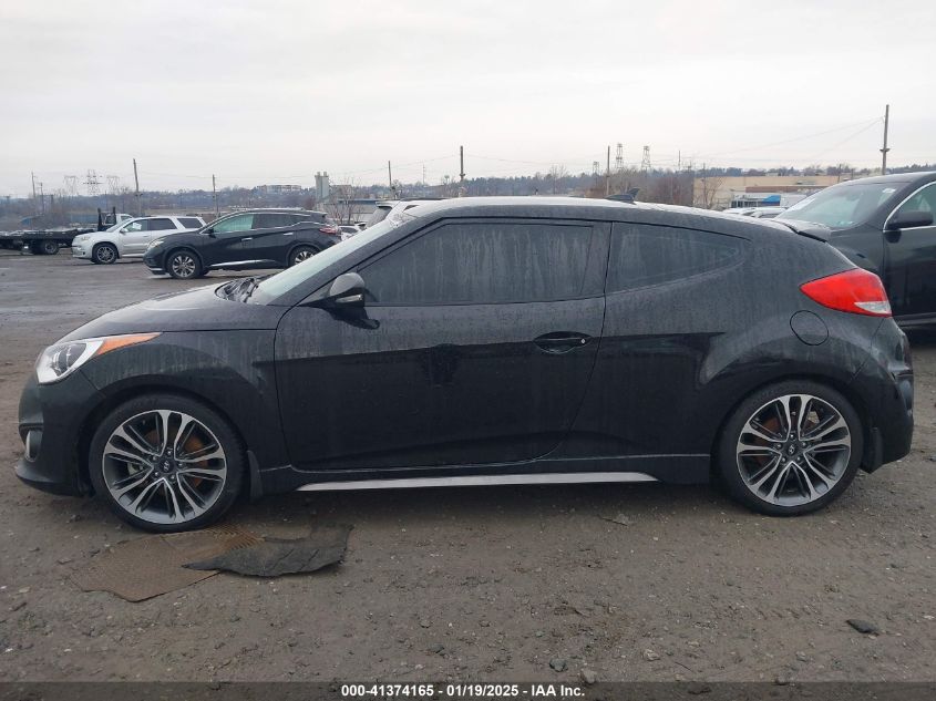 VIN KMHTC6AE6GU248866 2016 Hyundai Veloster, Turbo no.13