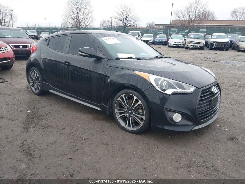 2016 HYUNDAI VELOSTER TURBO - KMHTC6AE6GU248866