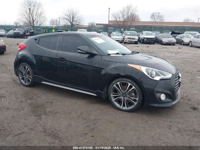 VIN KMHTC6AE6GU248866 2016 Hyundai Veloster, Turbo no.6