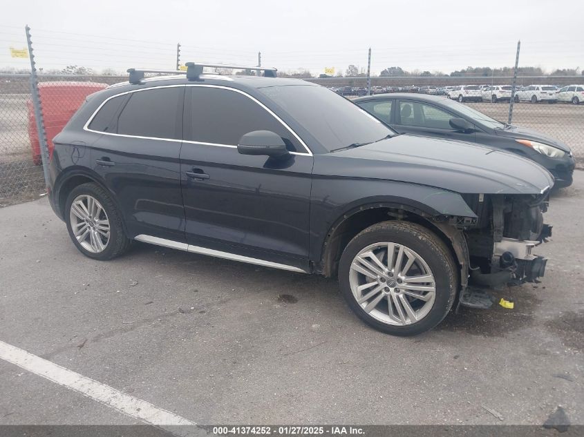 2019 Audi Q5 45 Premium VIN: WA1BNAFY7K2038226 Lot: 41374252