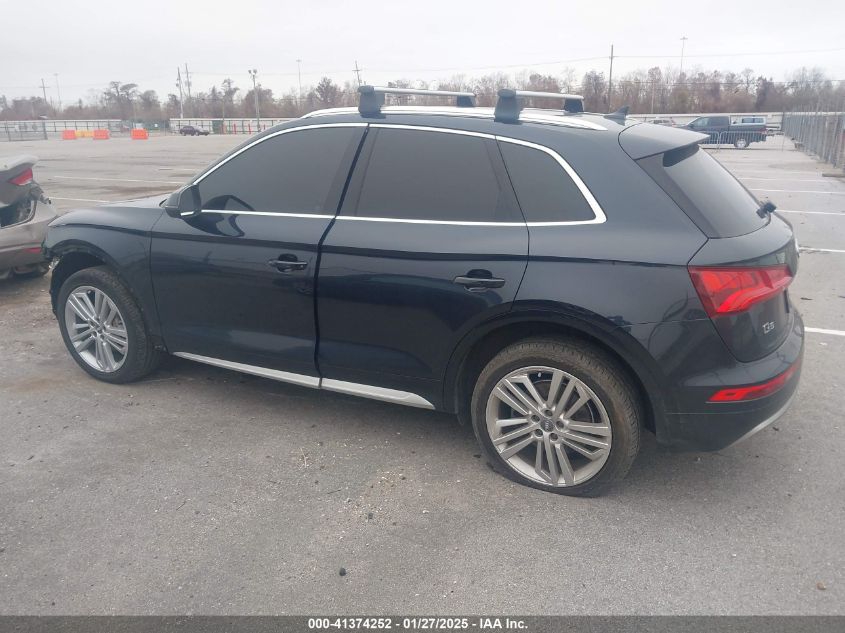 2019 Audi Q5 45 Premium VIN: WA1BNAFY7K2038226 Lot: 41374252