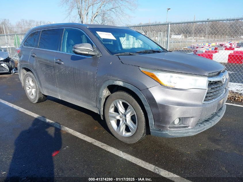 VIN 5TDDKRFH9ES019034 2014 Toyota Highlander, Limit... no.6