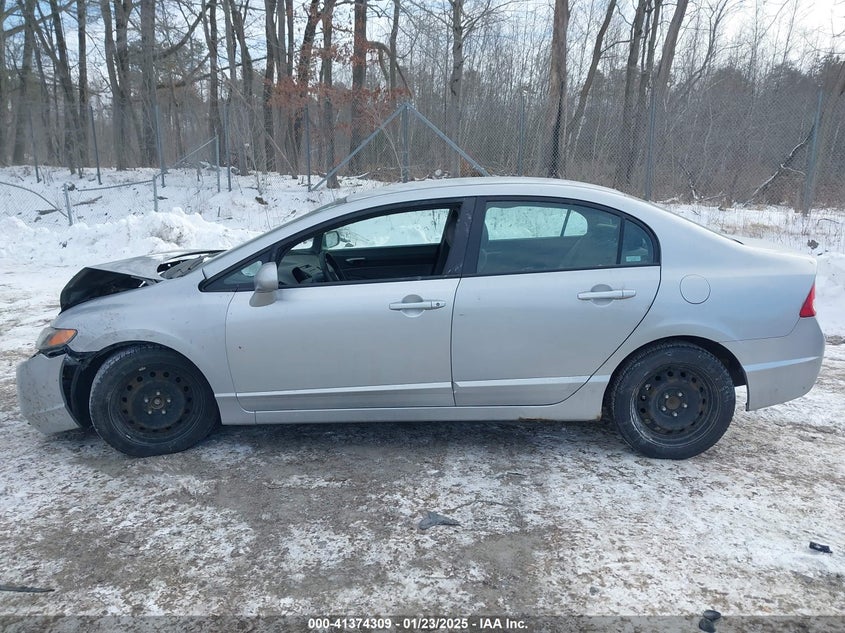 2007 Honda Civic Lx VIN: 2HGFA16567H310824 Lot: 41374309