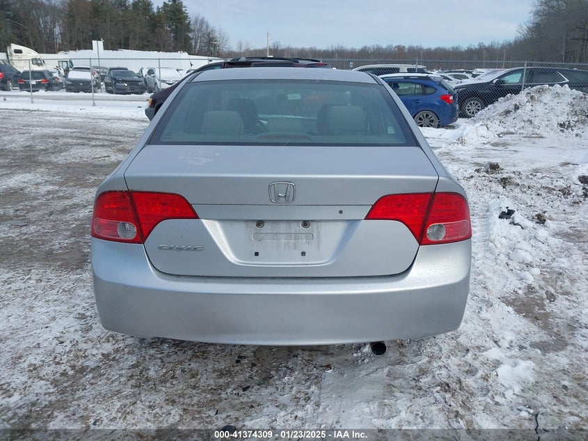 2007 Honda Civic Lx VIN: 2HGFA16567H310824 Lot: 41374309