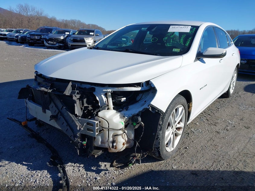 2018 CHEVROLET MALIBU VIN: 1G1ZD5STXJF121769