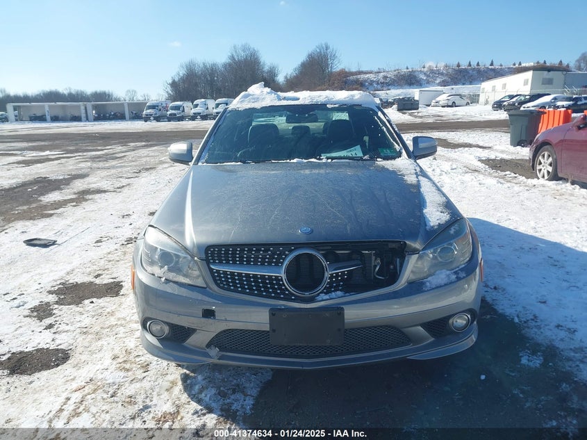 2008 MERCEDES-BENZ C CLASS VIN: WDDGF81X88F062588