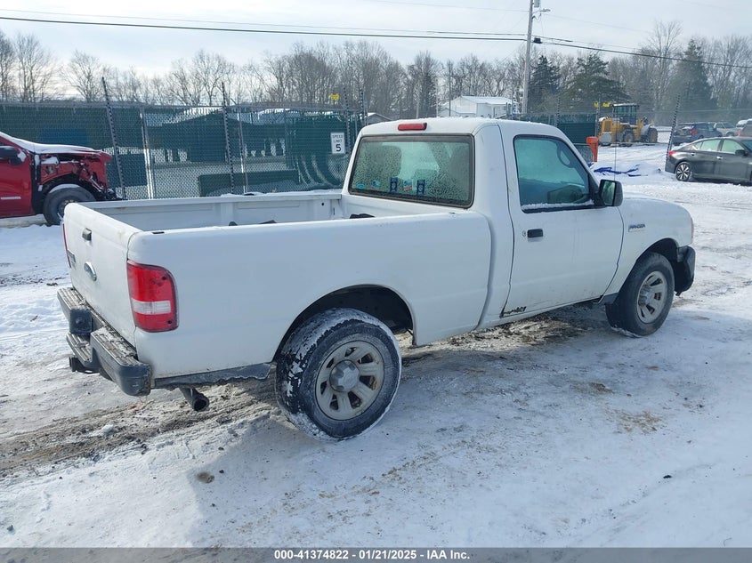 2011 FORD RANGER VIN: 1FTKR1AD1BPA85706