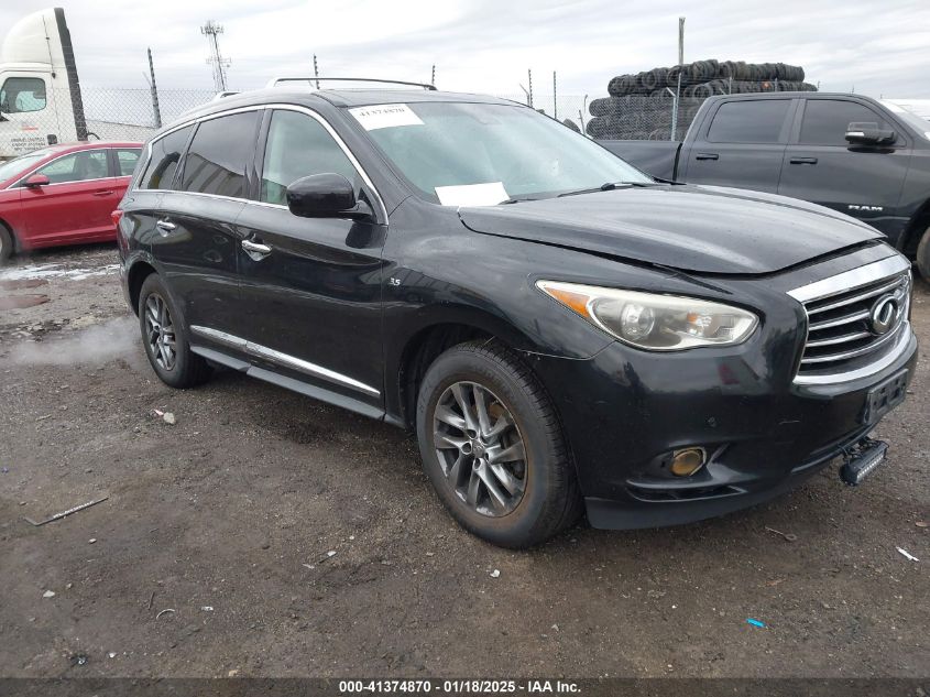 VIN 5N1AL0MM4EC528845 2014 INFINITI QX60 no.1