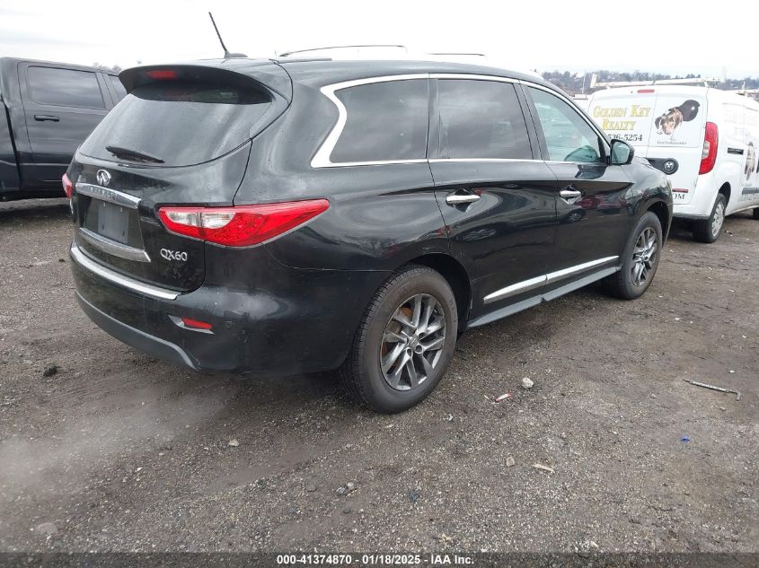 VIN 5N1AL0MM4EC528845 2014 INFINITI QX60 no.4