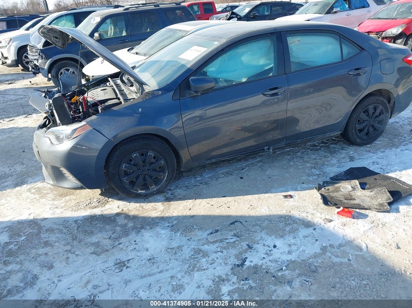 2015 TOYOTA COROLLA LE - 2T1BURHE5FC370358