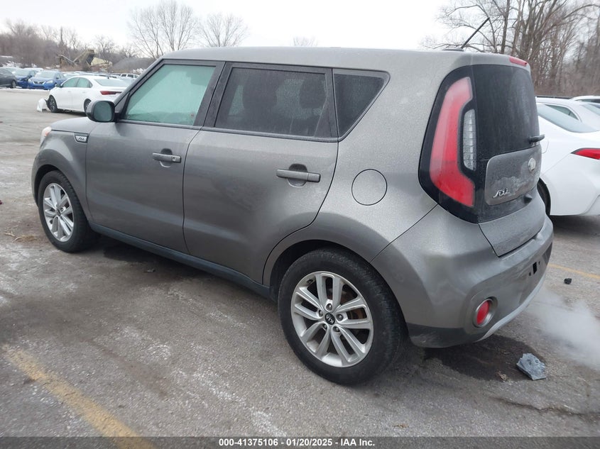 2017 KIA SOUL VIN: KNDJP3A58H7411127