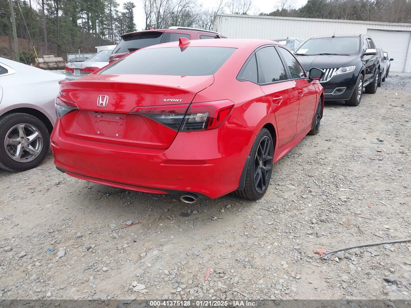 2022 HONDA CIVIC SPORT - 2HGFE2F58NH606337