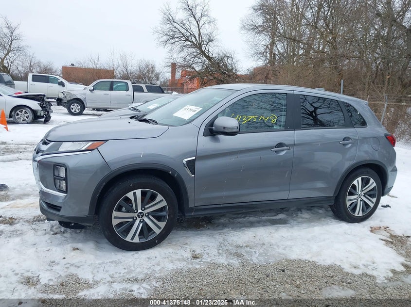 2024 MITSUBISHI OUTLANDER SPORT 2.0 ES AWC/2.0 RALLIART AWC/2.0 S AWC/ES/LE/RALLIART/S/SE/TRAIL EDITION VIN: JA4ARUAU7RU004436