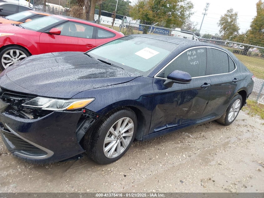 2022 TOYOTA CAMRY VIN: 4T1C11AK7NU659978