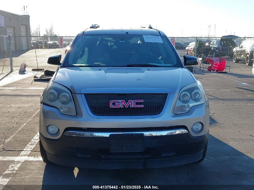 2007 GMC Acadia Sle-1 VIN: 1GKER137X7J108502 Lot: 41375442