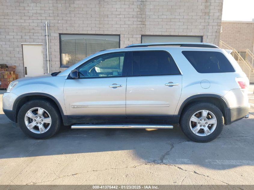 2007 GMC Acadia Sle-1 VIN: 1GKER137X7J108502 Lot: 41375442