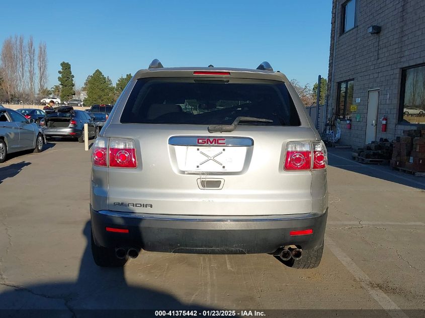 2007 GMC Acadia Sle-1 VIN: 1GKER137X7J108502 Lot: 41375442