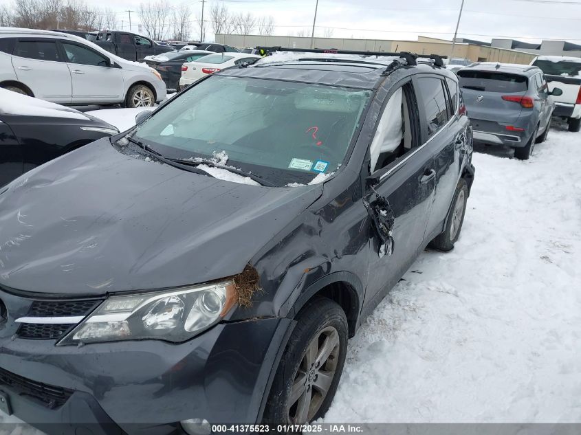 VIN 2T3RFREV2FW262539 2015 Toyota RAV4, Xle no.18