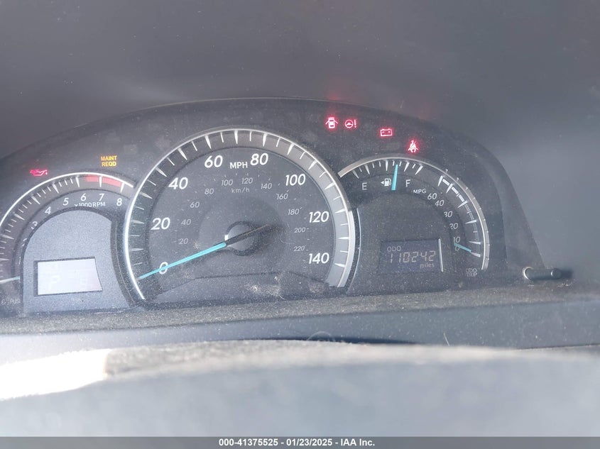 2012 TOYOTA CAMRY VIN: 4T4BF1FK6CR166852