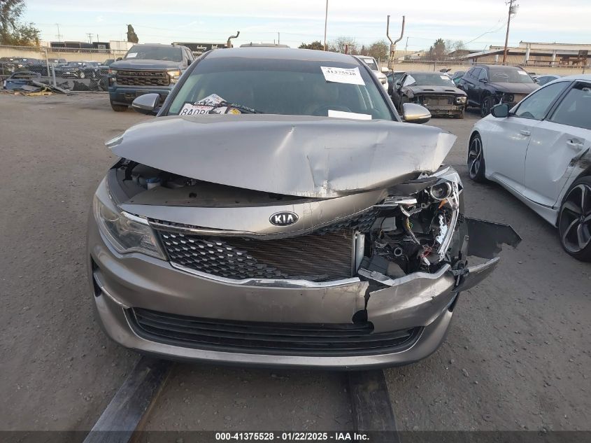 2018 KIA OPTIMA EX - 5XXGU4L33JG203206