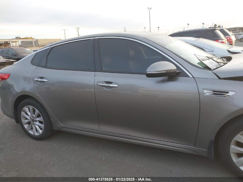 2018 KIA OPTIMA EX - 5XXGU4L33JG203206