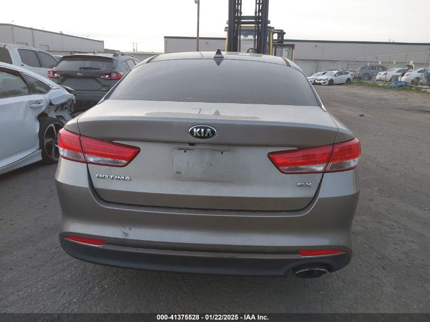 2018 KIA OPTIMA EX - 5XXGU4L33JG203206