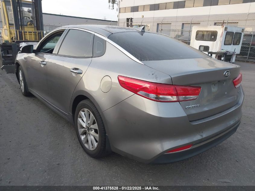 2018 KIA OPTIMA EX - 5XXGU4L33JG203206