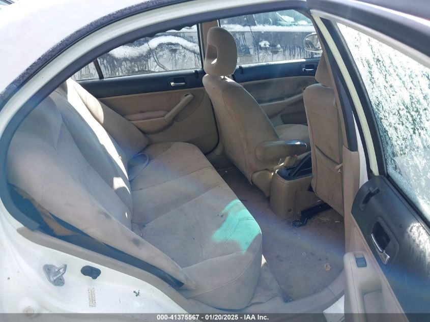 2003 Honda Civic Hybrid VIN: JHMES95643S005985 Lot: 41375567