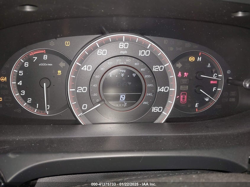2014 HONDA ACCORD VIN: 1HGCR2F5XEA017697