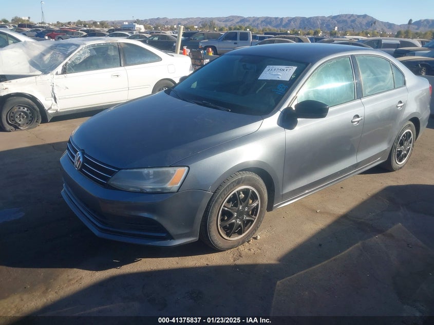 2015 VOLKSWAGEN JETTA VIN: 3VW2K7AJ1FM348105