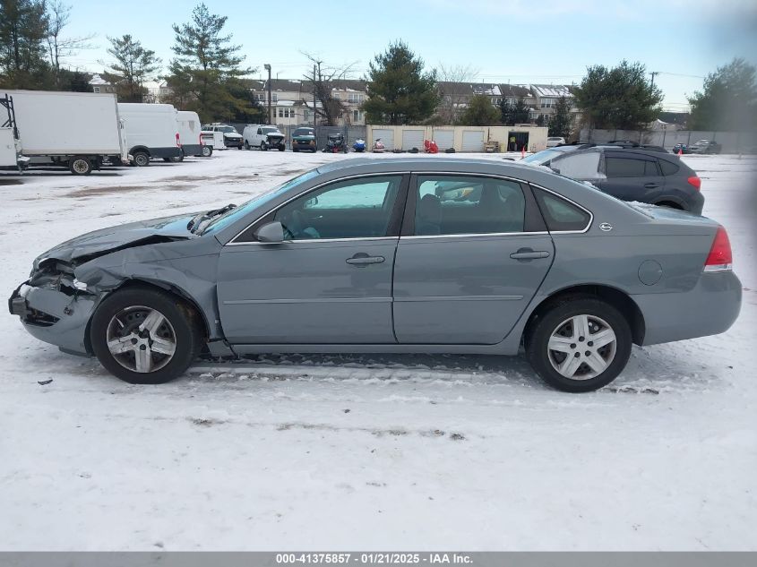 2008 Chevrolet Impala Ls VIN: 02G1WB58N68135803 Lot: 41375857